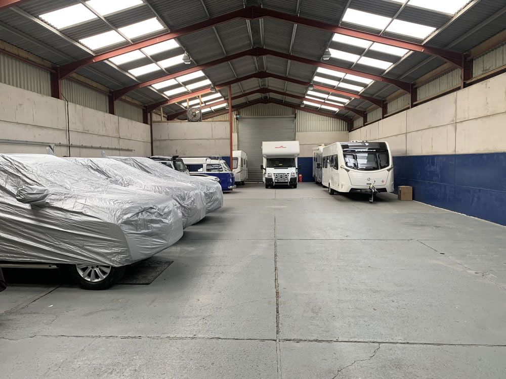 45- The best caravan storage in Kent